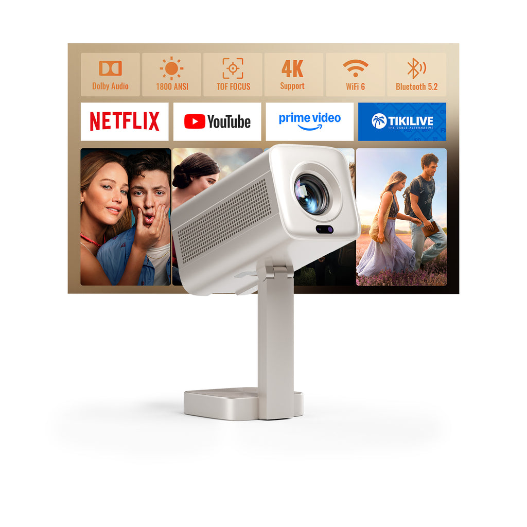 VOPLLS-K3-UK Netflix & Dolby Audio Smart Mini Projecto